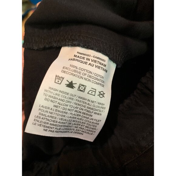 Nike Jordan Women's Pants Black Flight Cargo Cotton Pockets Size P/CH Sporty - Picture 8 of 14